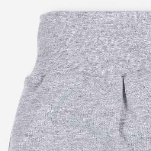 Półśpiochy z bawełny organicznej Space Tour Nini szary