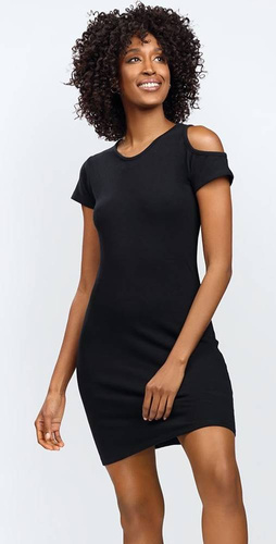 Sukienka bawełniana Esi DKaren - czarny