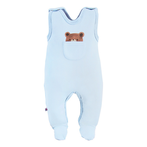 Śpiochy niemowlęce Cars & Bears Eevi- niebieski