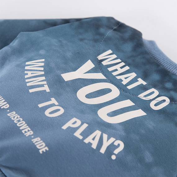 Komplet dresowy Jump Eevi - niebieski