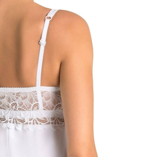 Koszula nocna na ramiączkach Esso Teyli - biały 