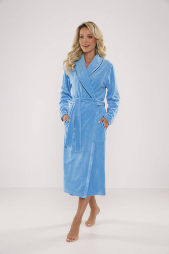 389 / 390 Lydie Szlafrok damski Forex - niebieski