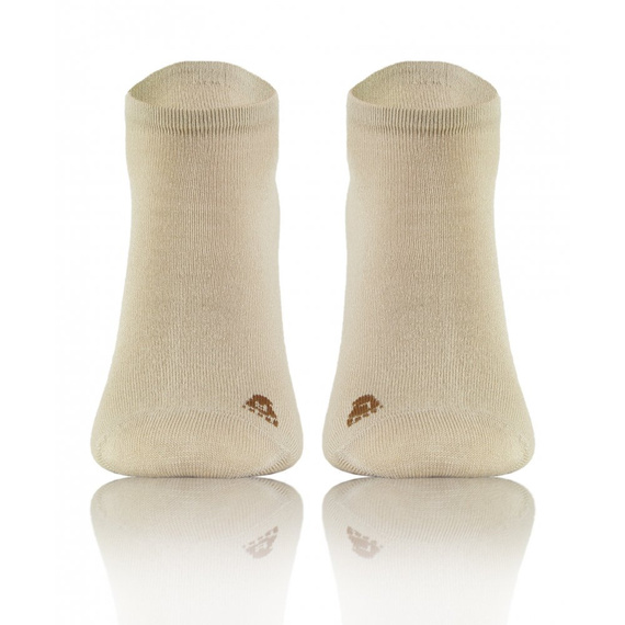 Eko Bamboo Skarpety stopki bambusowe Sesto Senso beżowy