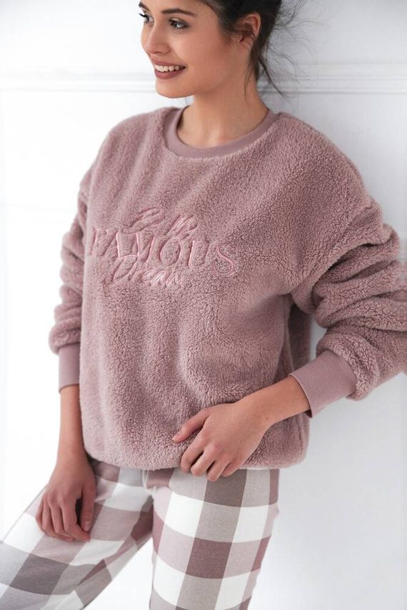 Piżama damska Kaycee Sensis -pudrowy róż