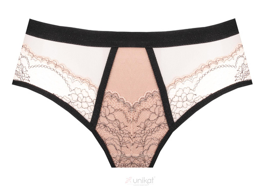 Atina Unikat bokserki damskie beżowe – komfortowe, klasyczne i eleganckie