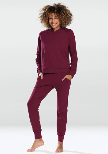 Komplet dresowy Seattle Dkaren - bordowy