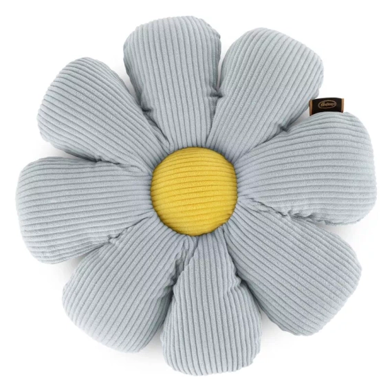 Poduszka dekoracyjna kwiatek Flower 40 Eurofirany srebrny 