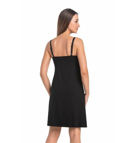 Koszula nocna do karmienia Mommy Teyli - czarny 