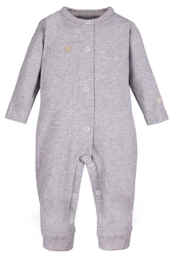 Pajac z kieszonką bez stópek "Simply Comfy" Ewa Klucze - granat