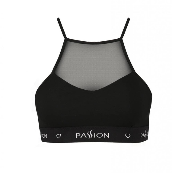 Biustonosz miękki PS006 Passion czarny