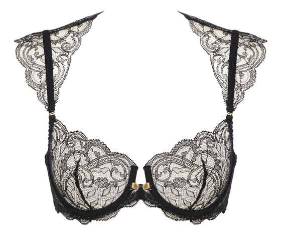 Biustonosz miękki soft LV-S61 Scarlett Le Vernis czarny