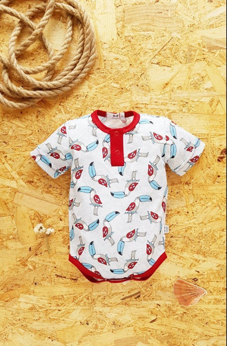 Body Polo z krótkim rękawem 241PA Bandito boy Parrot Marija - papuga