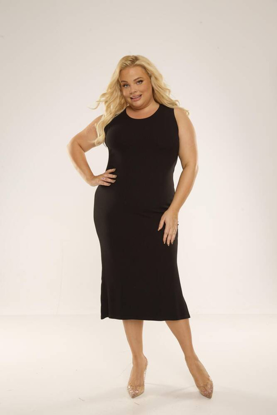 Sukienka damska 707 Freya De Lafense - czarny