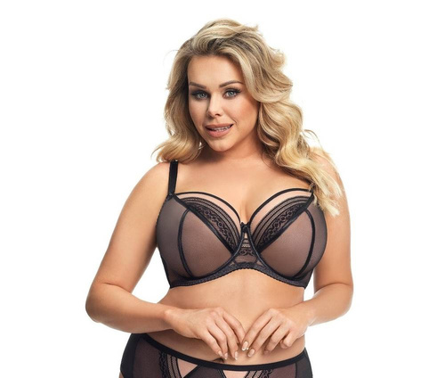 Gorsenia Figi damskie K 672 Martynika - czarny