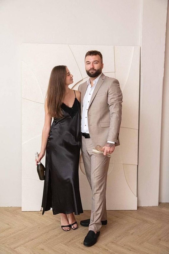 Ife Halka satynowa koszulka damska DKaren - czarna