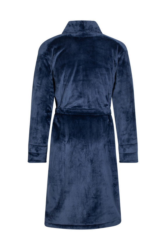 Szlafrok damski polarowy Elen ByShelly - granat