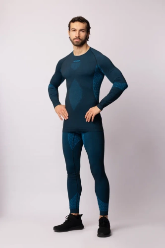 Breeze Spodnie męskie sportowe Spaio black/blue