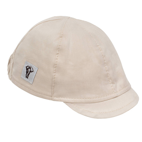 Czapka chłopięca z daszkiem Safari Pinokio - beżowy