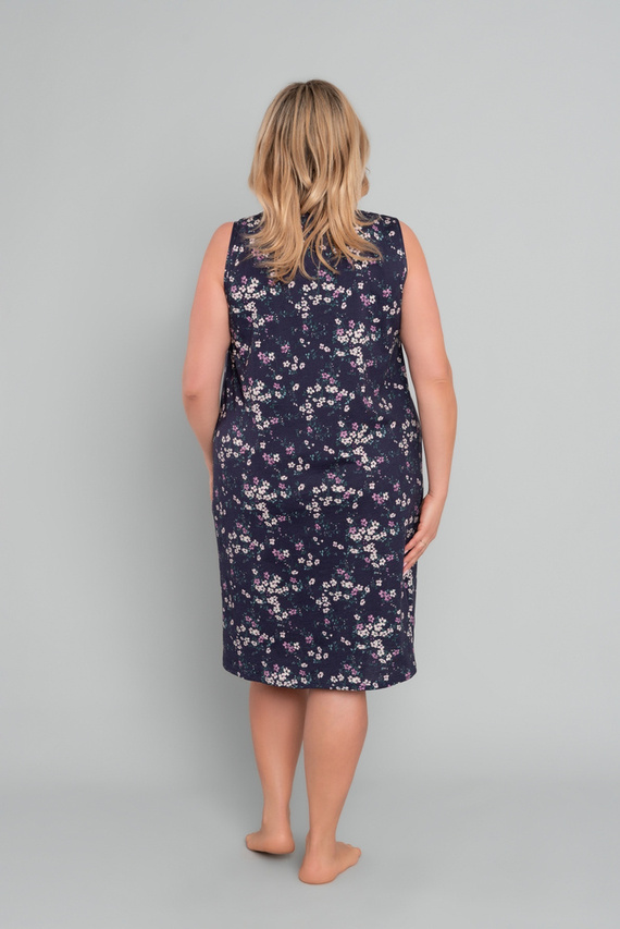 Koszula damska do karmienia, szerokie ramiączko Evita Italian Fashion - druk