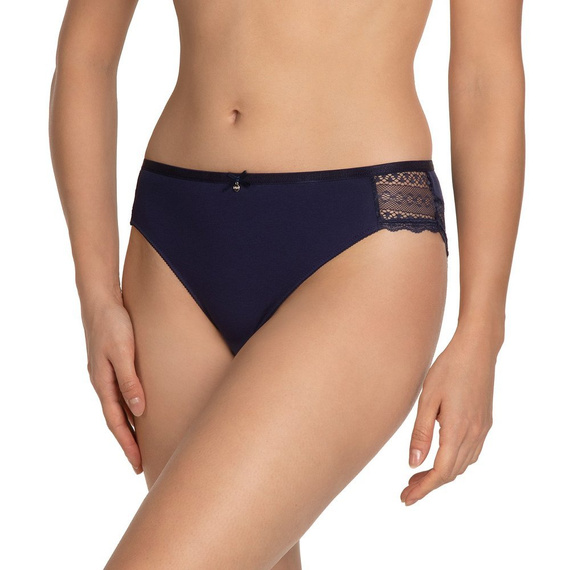 Figi Damskie L-1373 BI A'2 Lama granatowy