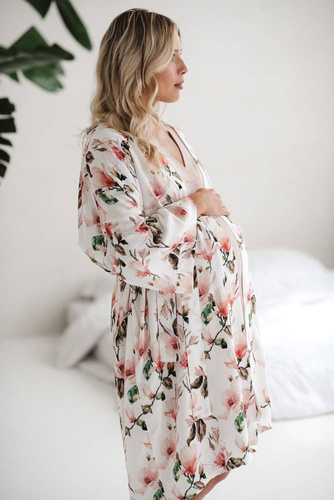 Szlafrok bambusowy Magnolie Milk&Love 