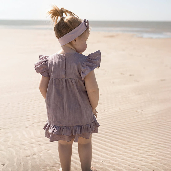 Sukienka muślinowa Botanic Eevi - wrzos