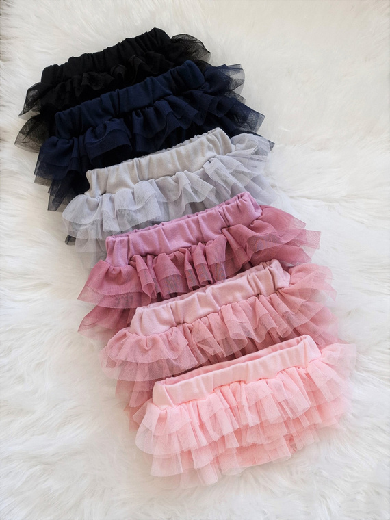 Bloomers ze spódniczką tiulową Bambarillo granatowy