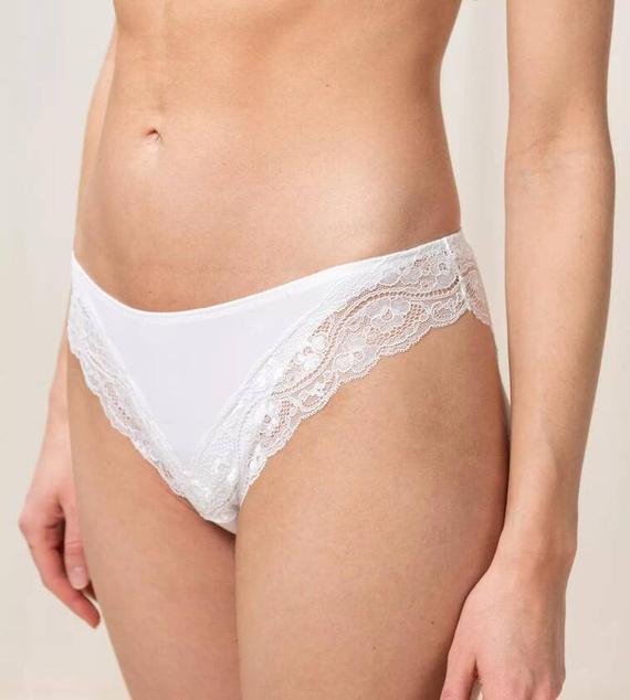 Figi Damskie Lovely Micro Tai Triumph biały