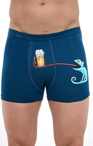 Cornette Tattoo Leon 280/248 – bokserki męskie z nadrukiem