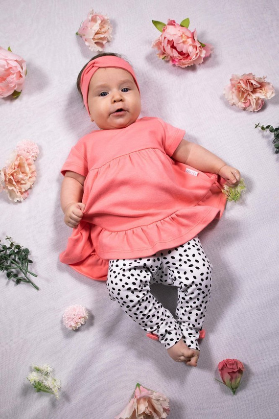 175201 Alice Legginsy dresowe Nicol - kropki