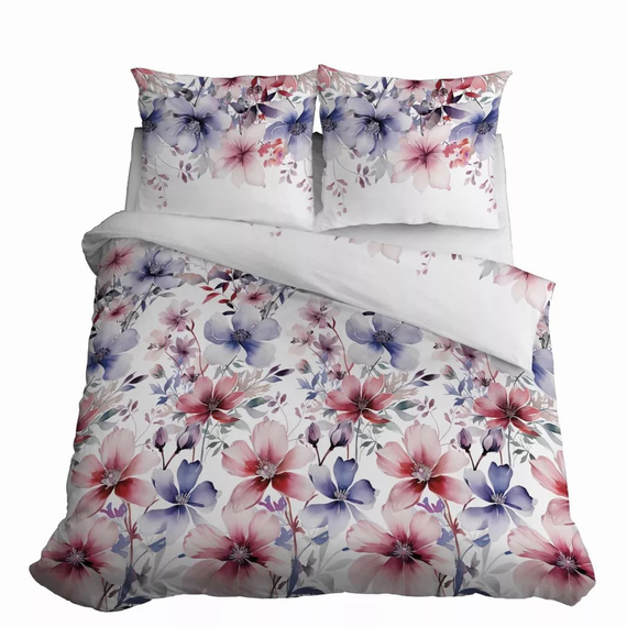 Pościel bawełniana 4965A kwiaty Detexpol