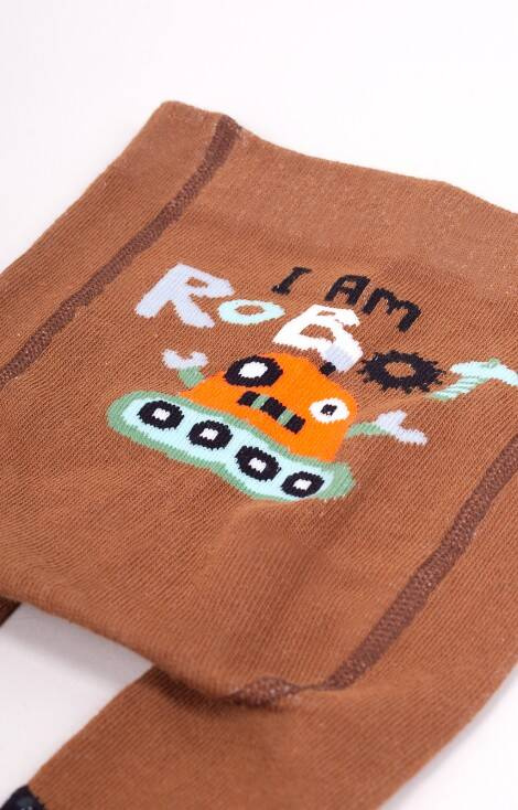 Rajstopy do raczkowania art.RA 25 mix kolor-chłopczyk