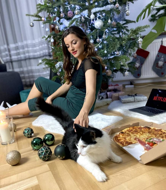 Piżama Damska 490 Artemise Forex - zielony