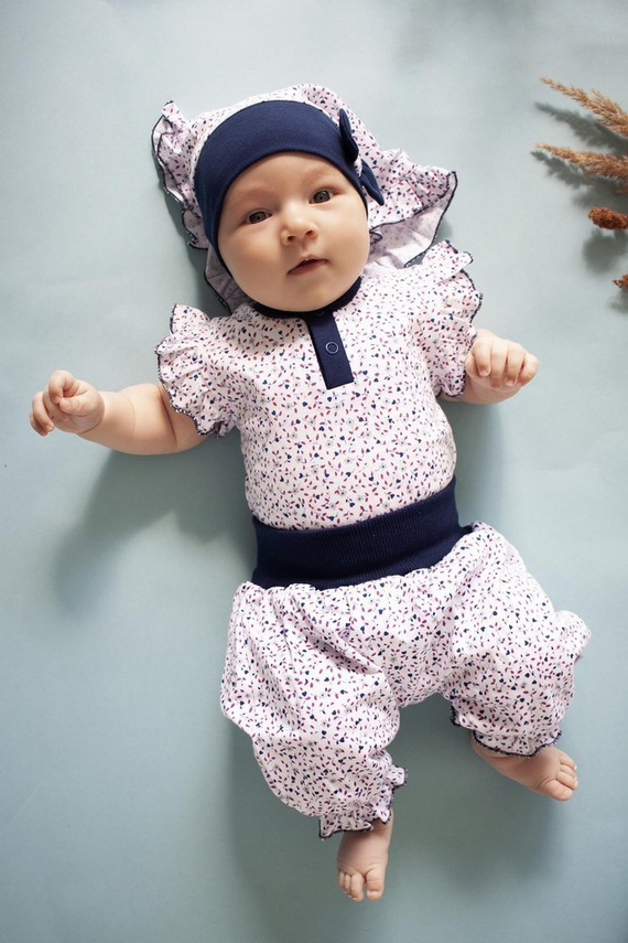 131 Kalinka Body bez rękawów Marija - granat