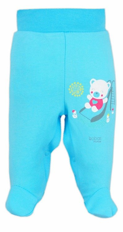 Półśpiochy bawełniane "PLAC ZABAW" Koala żółty