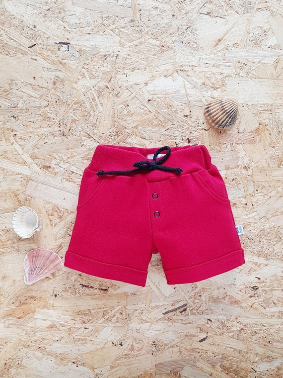 2410KR Bandito boy Spodenki krótkie Marija - czerwony