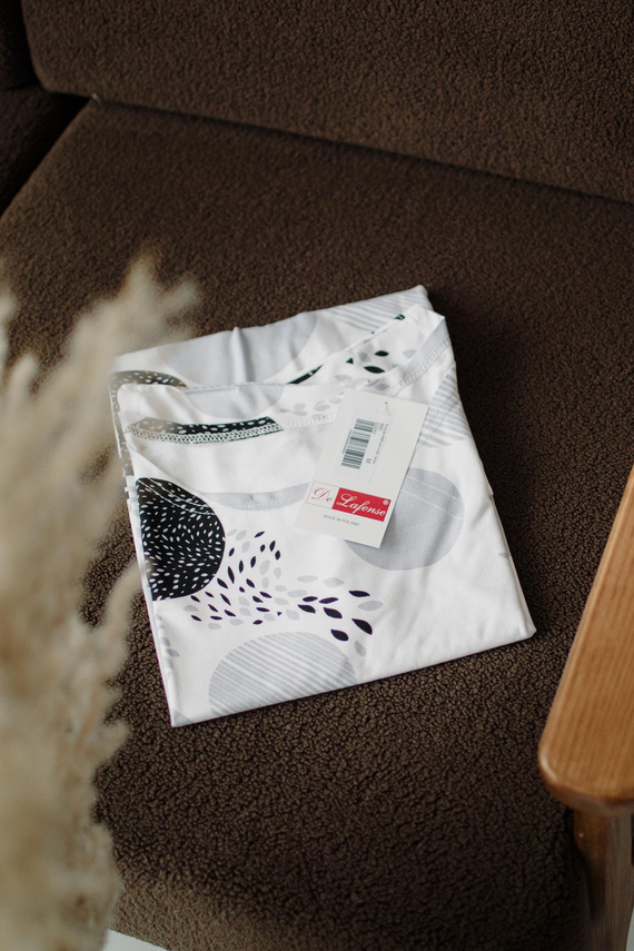 De Lafense 860 Amelia – koszula nocna damska z wiskozy, krótki rękaw