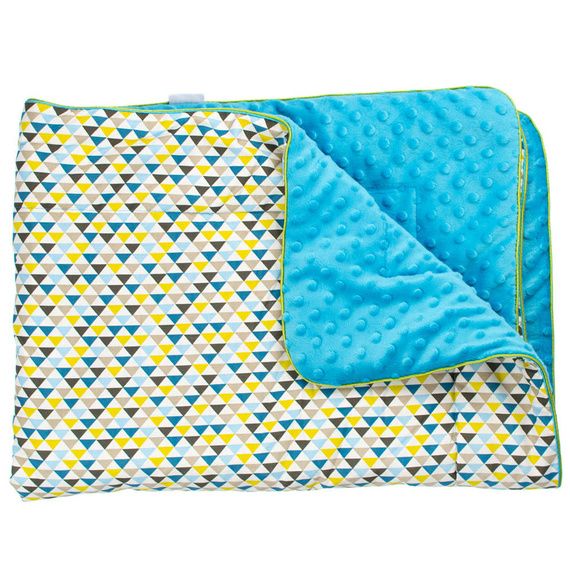 Kocyk niemowlęcy Papugi Martex zielony