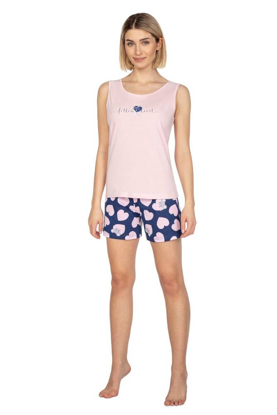 Piżama damska 664 Regina - różowy