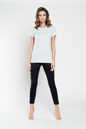 Ibiza Koszulka Damska krótki rękaw Italian Fashion - biały 