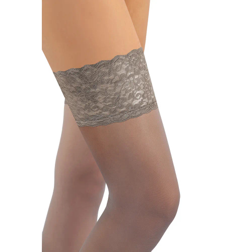 Camilla Pończochy samonośne 8 den Sesto Senso- grey