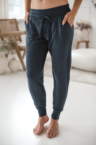 Joggersy spodnie ciążowe Milk&Love grafitowy