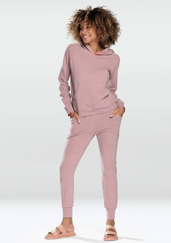 Komplet dresowy Seattle Dkaren - pudrowy