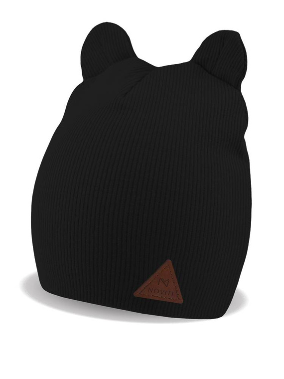 Czapka prążkowana CP004 Boy Noviti - 06 czarny 