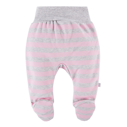 Półśpiochy niemowlęce 2-pak Ancymon Eevi - szary/różowy