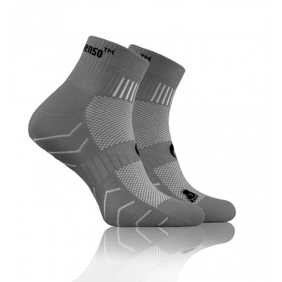 Socks Amz Skarpety sportowe uniwersalne frotte Sesto Senso szary