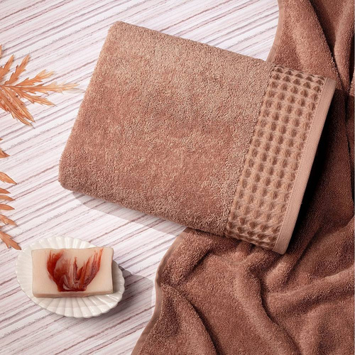 Ręcznik bawełniany Avinion Eurofirany pudrowy