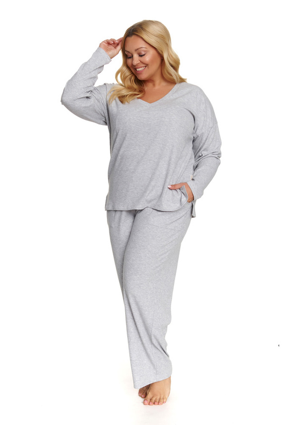 Piżama Damska 7164 Doctor Nap - grey
