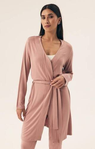 Szlafrok damski 42681 Noves Henderson - sand