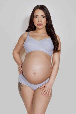 Fgi ciążowe Mama Panty Mitex grey